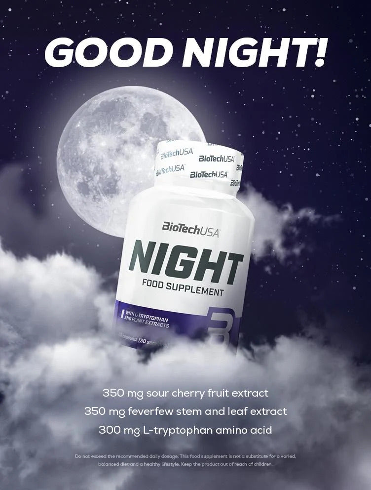BIOTECH USA Night Tryptophan- 60 caps