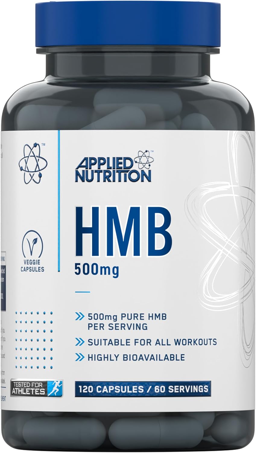 Applied Nutrition HMB 500mg Leucine Muscle Growth Repair 120 Caps