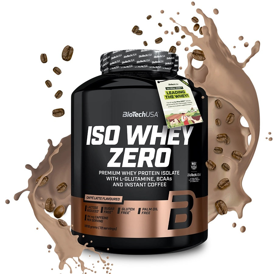 BioTechUSA Iso Whey Zero İzole Protein 1816g 72 Servis - LATTE