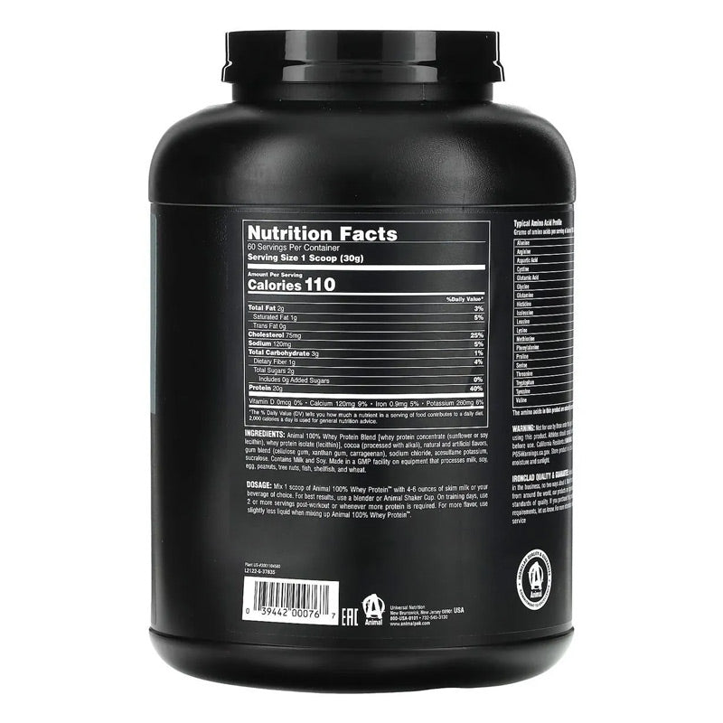 Universal Animal Whey Protein 1800 Gr