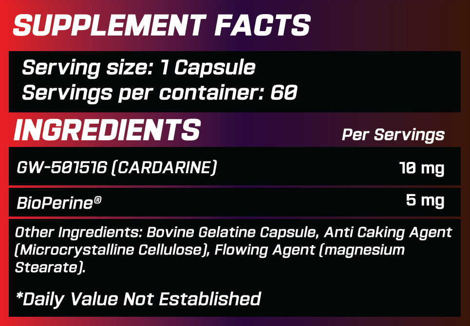 GRIMLABS SPECTRE CARDARINE 60 CAPS