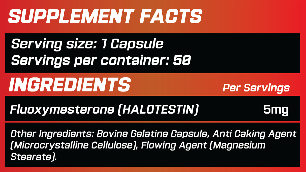 GRIMLABS HALORAGE 50 SERVINGS