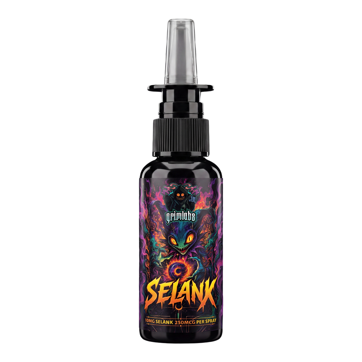 GRIMLABS SELANK 10MG - 250MCG PER SPRAY