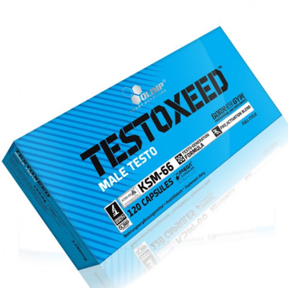 OLİMP Testoxeed Daa Aspartic acid Tribulus Maca test booster 120 Caps.