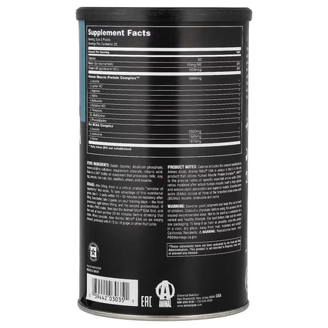 UNIVERSAL ANIMAL Animal Nitro Eaa Amino 44 Packs
