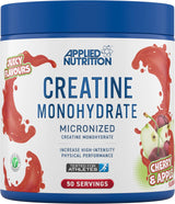 Applied Nutrition Creatine Monohydrate Powder 250g – 100% Micronized Creatine 50 Servings