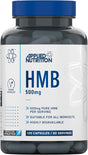 Applied Nutrition HMB 500mg Leucine Muscle Growth Repair 120 Caps