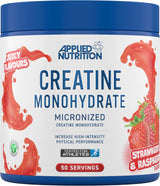 Applied Nutrition Creatine Monohydrate Powder 250g – 100% Micronized Creatine 50 Servings