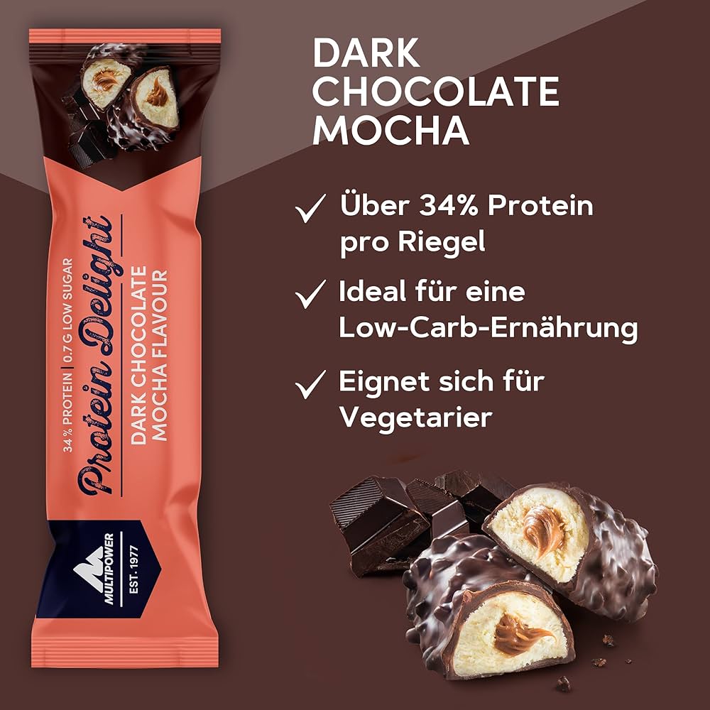 Multipower Protein Delight Protein Bar 18*35 Gr