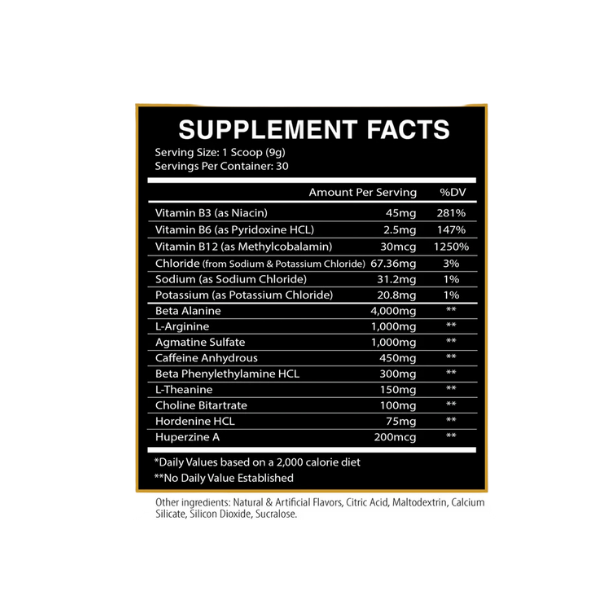 Centurion Labz God Of War Pump Preworkout
