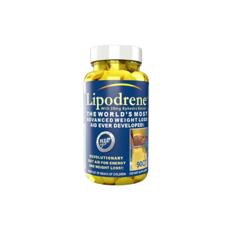 HI-TECH LIPODRENE 25mg EPHEDRA 90 Servings