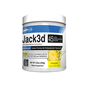 USP LABS JACK3D GERENIUM EXTRACT PREWORKOUT - ABD VERSİYON PINAPPLE