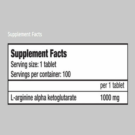 Biotech Usa Aakg 1000mg. / 100 Tabs