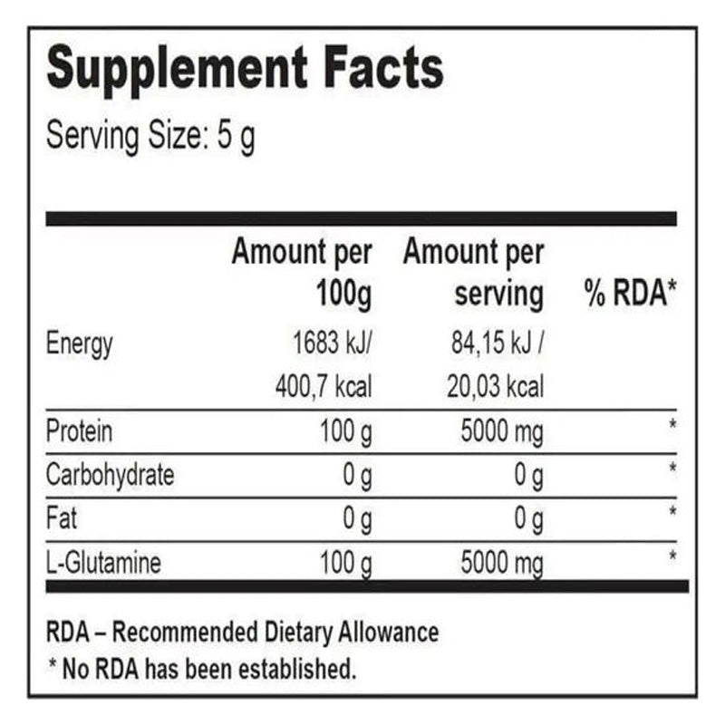 Biotech Usa L-glutamine 240 Gram 50 Servi̇s