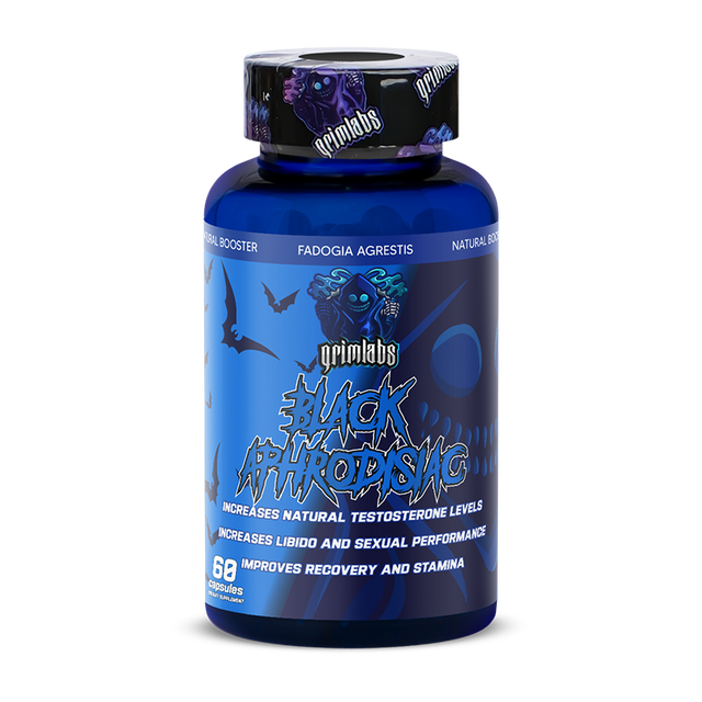 GRIMLABS BLACK APHRODISIAC (FADOGIA AGRESTIS) 600mg 60 CAPS
