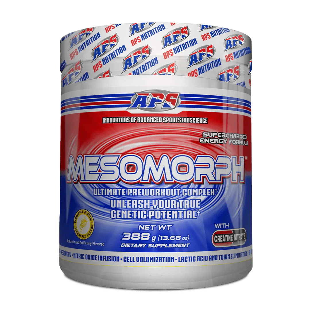 APS MESOMORPH ULTIMATE PRE-WORKOUT COMPLEX, PINEAPPLE AROMA