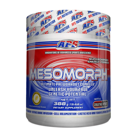 APS MESOMORPH ULTIMATE PRE-WORKOUT COMPLEX, PINEAPPLE AROMA