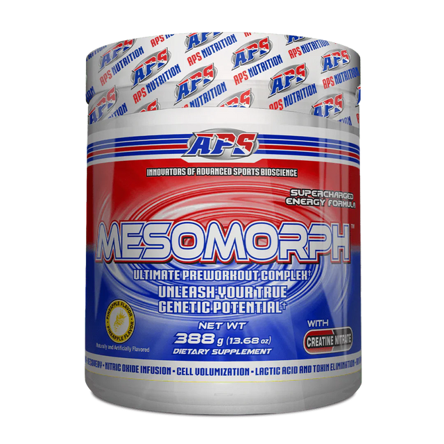 APS MESOMORPH ULTIMATE PRE-WORKOUT COMPLEX, PINEAPPLE AROMA