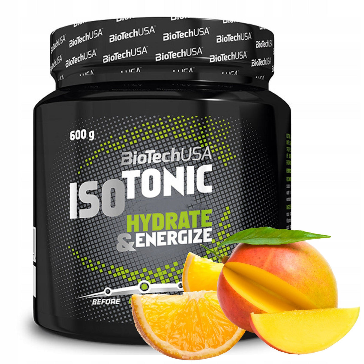 BioTech USA Isotonic Energize Pump Kalsiyum+Magnezyum+C vitamin 600 g