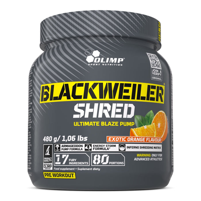 OLIMP Blackweiler Shred Nitric Oxide Aakg Pump Booster 480 gr