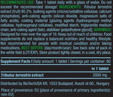 BiotechUSA Tribooster Tribulus 2000 mg 120 Tabs