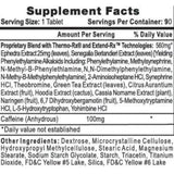 HI-TECH LIPODRENE 25mg EPHEDRA 90 Servings