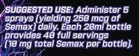GRIMLABS SEMAX 10MG - 250MCG PER SPRAY