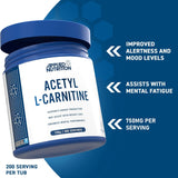 Applied Nutrition Acetyl L-Carnitine 200 servis