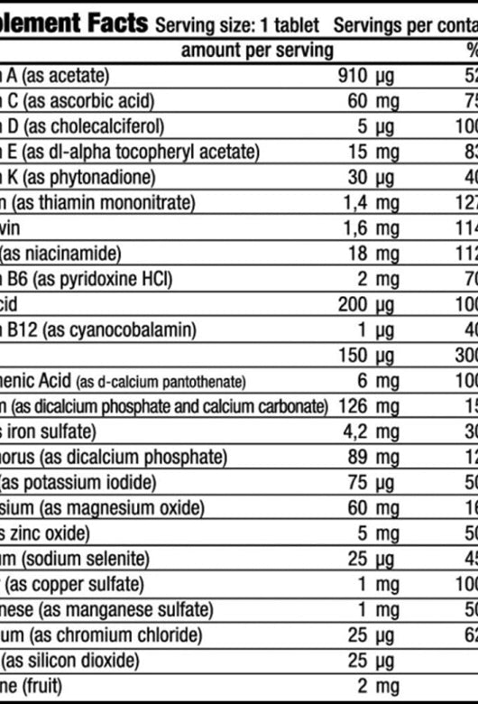 Biotech Usa Vitamin Complex 60 Tabs.