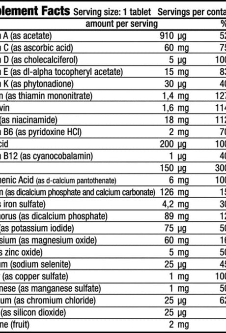 Biotech Usa Vitamin Complex 60 Tabs.