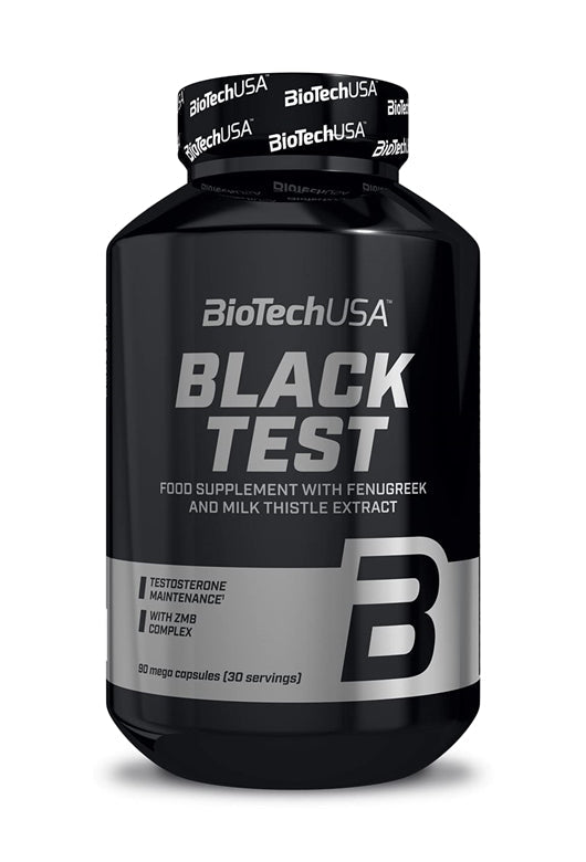 Biotech USA Black Test + Fenugreek +Hmb + Ecdysterone + Zma / 90 Caps