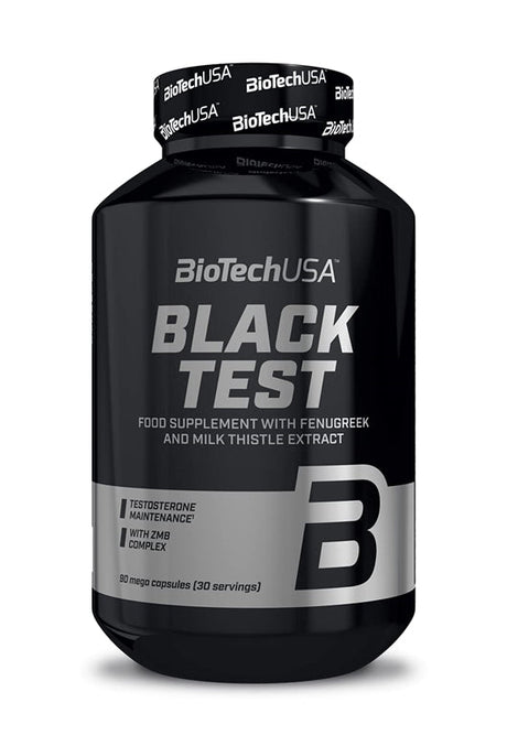 Biotech USA Black Test + Fenugreek +Hmb + Ecdysterone + Zma / 90 Caps