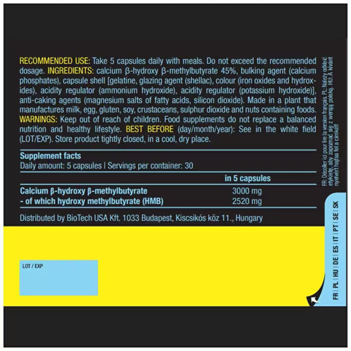 Biotech USA HMB 150 Kapsül
