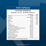 Applied Nutrition Test X Magnezyum+Zinc+Daa+Panax Ginseng+Maca+Dım+Mucuna Caps 120 Caps
