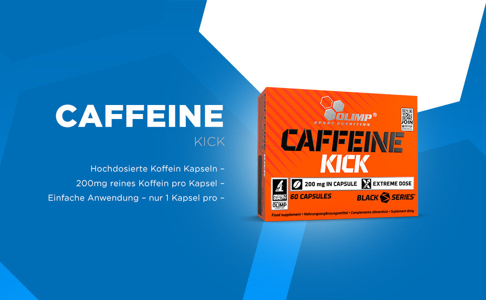 Olimp Caffeine Kick 200 mg 60 Servis