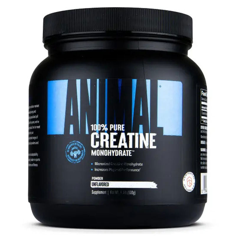 Universal Animal Creatine Monohydrate Monohidrat 500gr - 100 SERVİS - Usa menşei Yerli üretim değildir