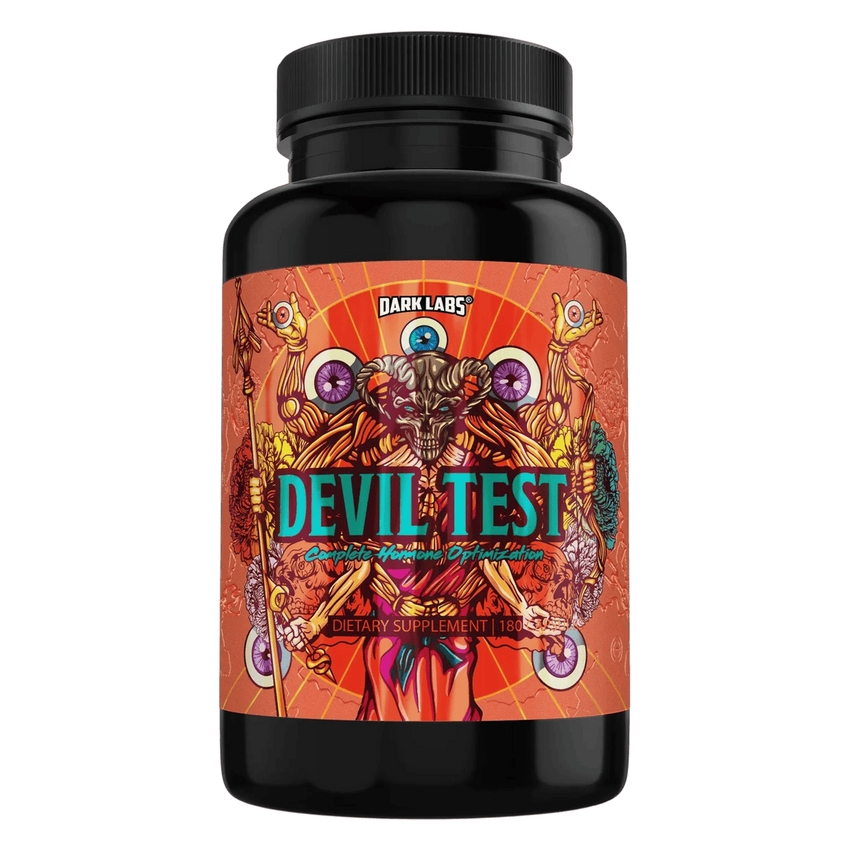 Dark Labs DEVIL Testo Booster Ksm66 Ashwagandha , FADOGIA AGRESTIS , Boron , Tongkat ALI 120 Caps