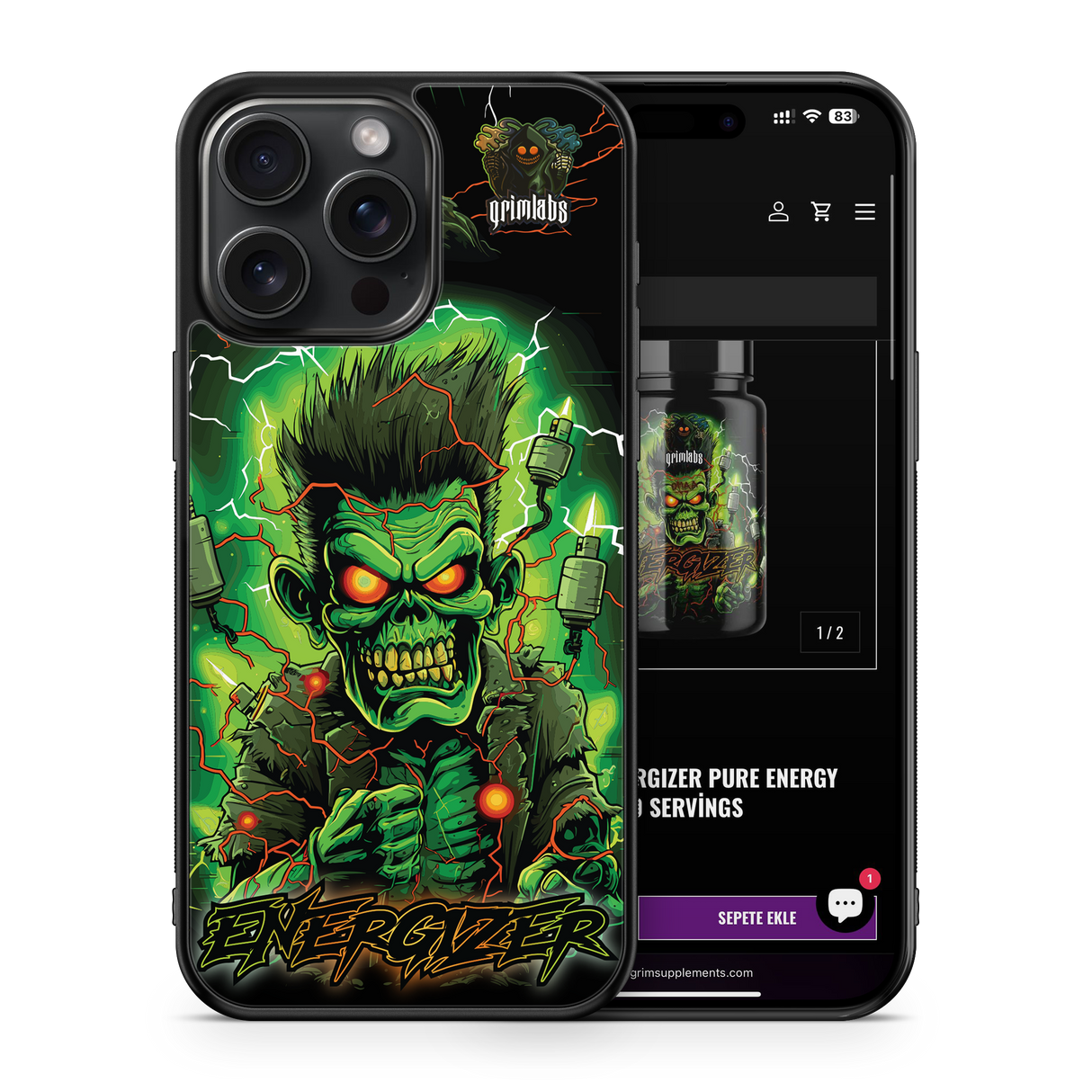 ENERGIZER DESIGN IPHONE 14 PRO MAX PARLAK TELEFON KILIFI