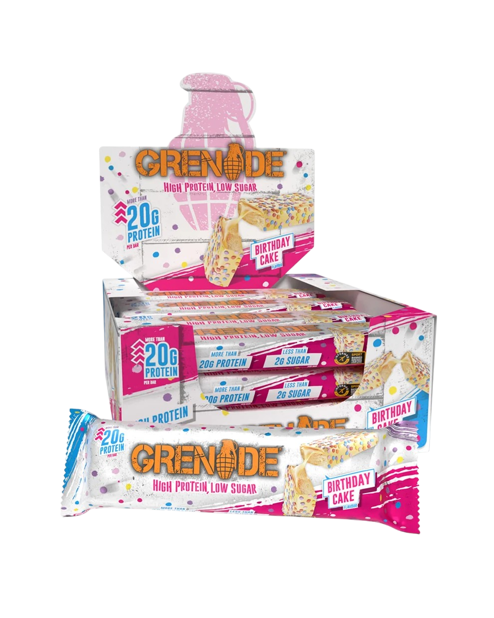 GRENADE BIRTHDAY CAKE