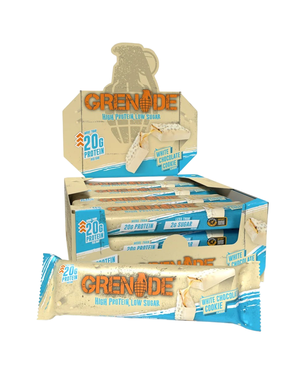 GRENADE WHITE CHOCOLATE COOKIE