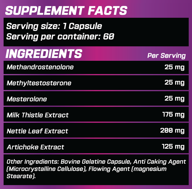 GRIMLABS HUNGER POWERFUL STACK 60 Caps