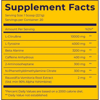 DARK LABS RIPPED MANIACO PRE-WORKOUT