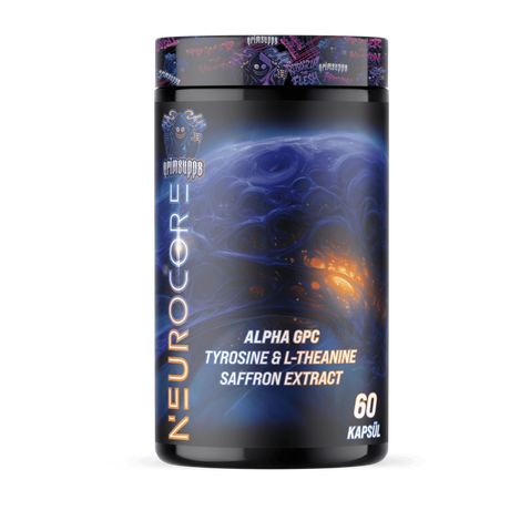 GRIMSUPPS NEUROCORE NOOTROPIK ALPHA GPC & TIROZIN 60 Kapsül