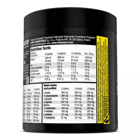 Olimp Nutrition Anabolic Amino 9000 Mega Tabs 150 Tablet