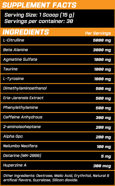 GRIMLABS REAPER RESURRECTION DEMON BREW 30 SERVINGS PRE-WORKOUT