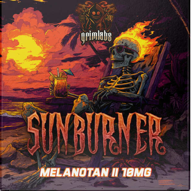 SUNBURNER - MELANOTAN II 10mg & BACTERIOSTATIC WATER