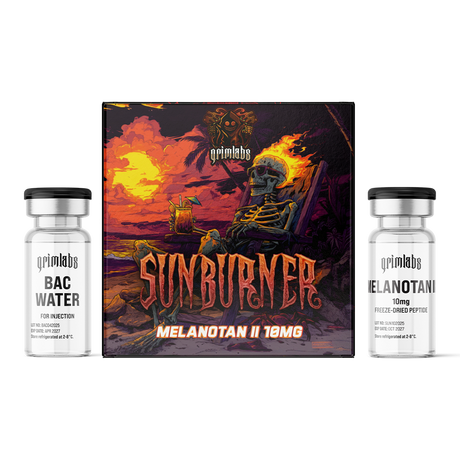 SUNBURNER - MELANOTAN II 10mg & BACTERIOSTATIC WATER