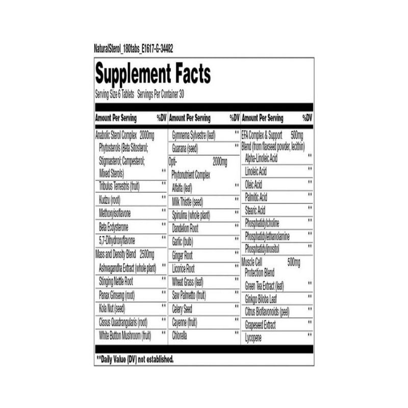 UNIVERSAL Natural Sterol Complex 180 Tabs.