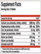 Universal Calcium Zinc Magnesium Boron - 1000mg 100 Tablet